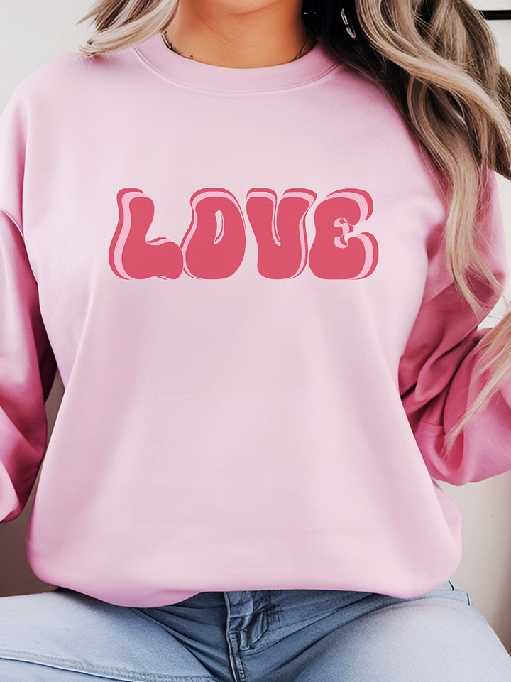 Valentine's day Love sweatshirt - More Self Love product image (2)