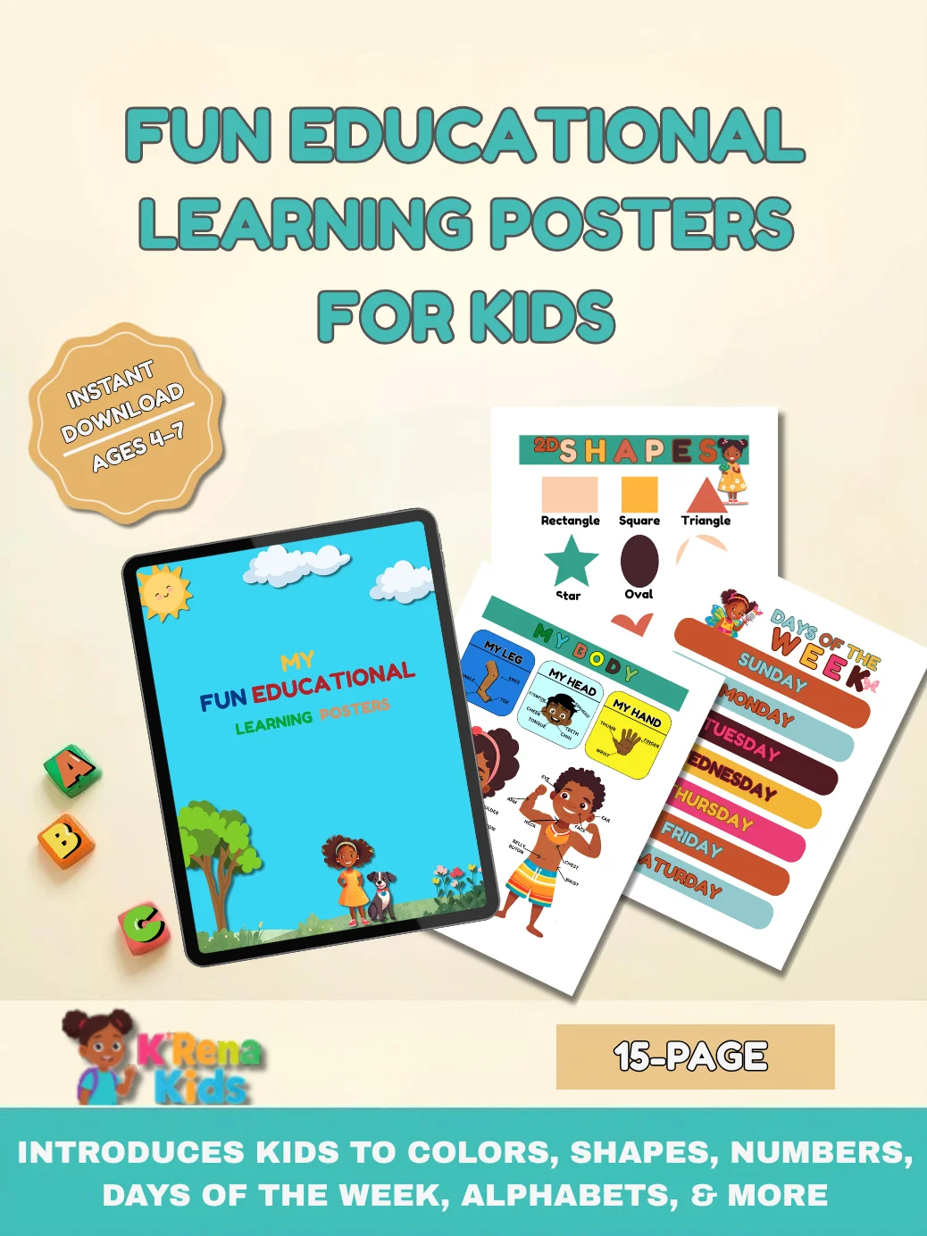 Educational Learning Posters product image (1)