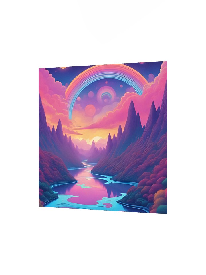 Surreal Rainbow Valley Poster product image (10)