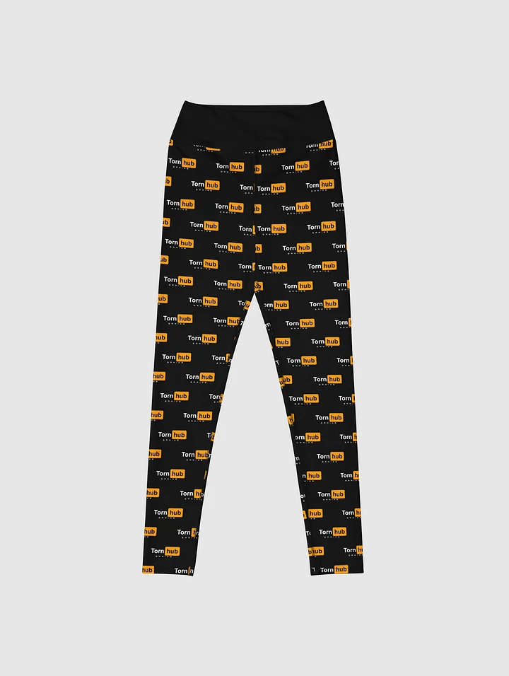 All Over Tornhub Yoga Leggings product image (1)