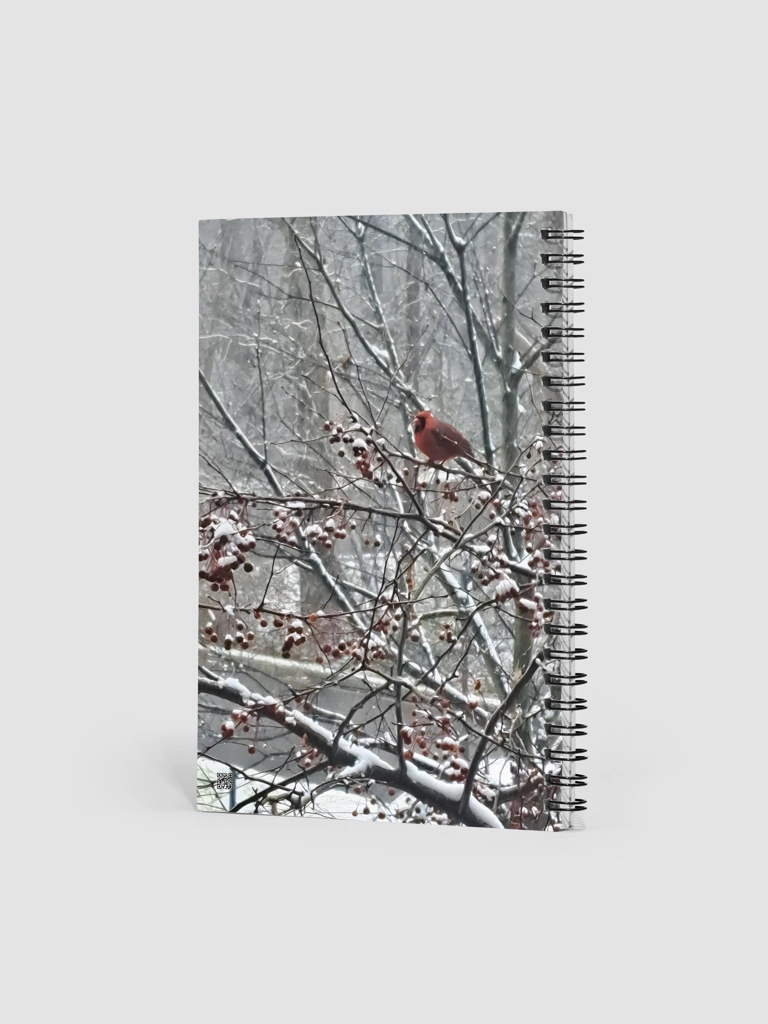 Frosty Cardinal Notebook product image (2)