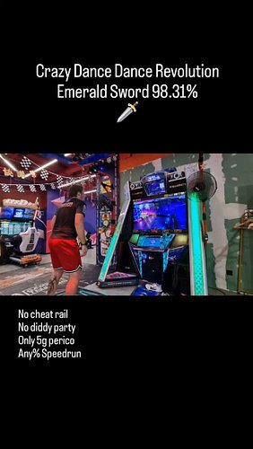 DDR Emerald Sword 98.31% NO BAR by Temu Frankie LaPenna | e舞成名

I visited a random Chinese arcade today and I saw Temu Franki...