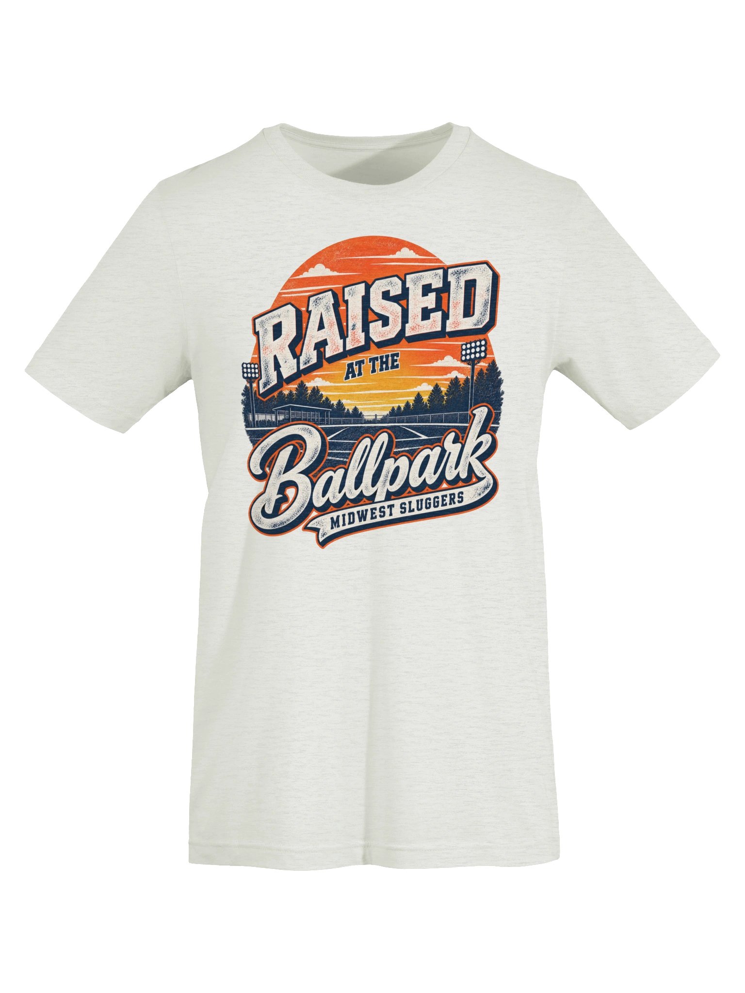 Raised At The Ballpark Unisex Supersoft Tee product image (34)