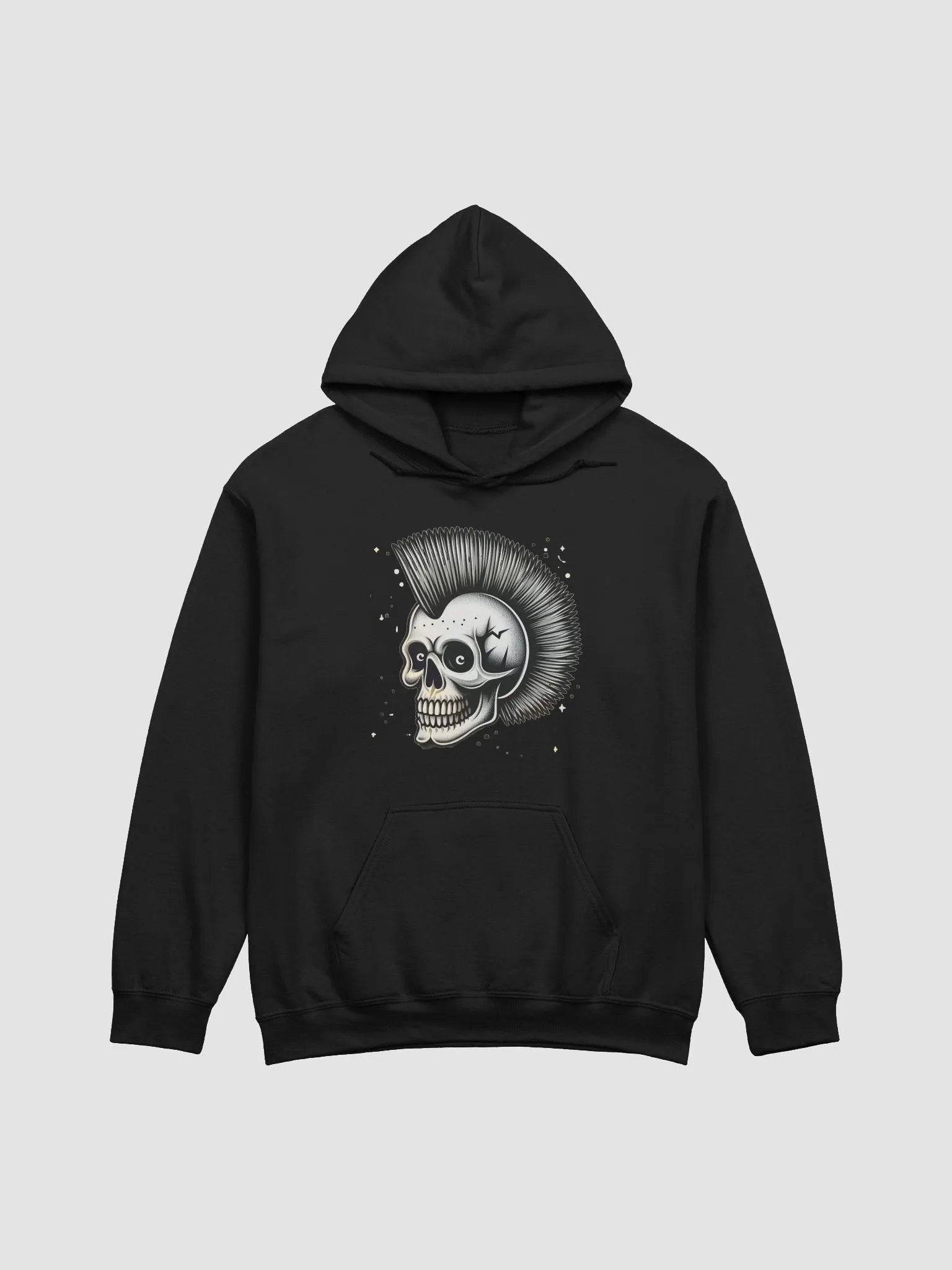 Skull Mohawk Hoodie product image (4)