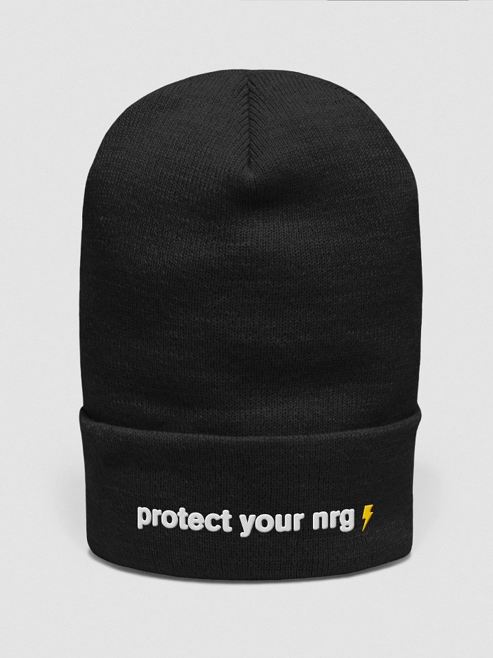 protect your nrg Embroidered Beanie product image (3)