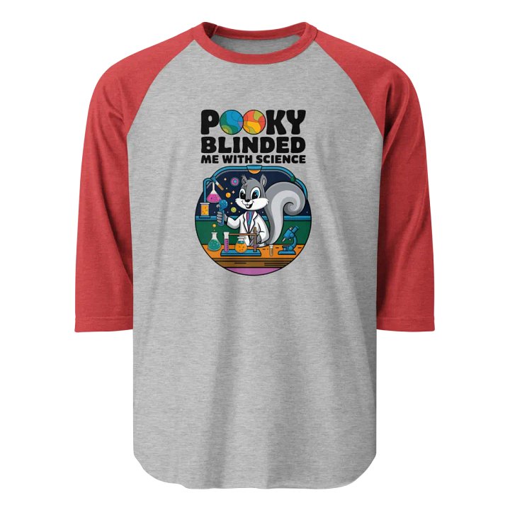 Pooky's Science Lab Raglan Tee product image (1)