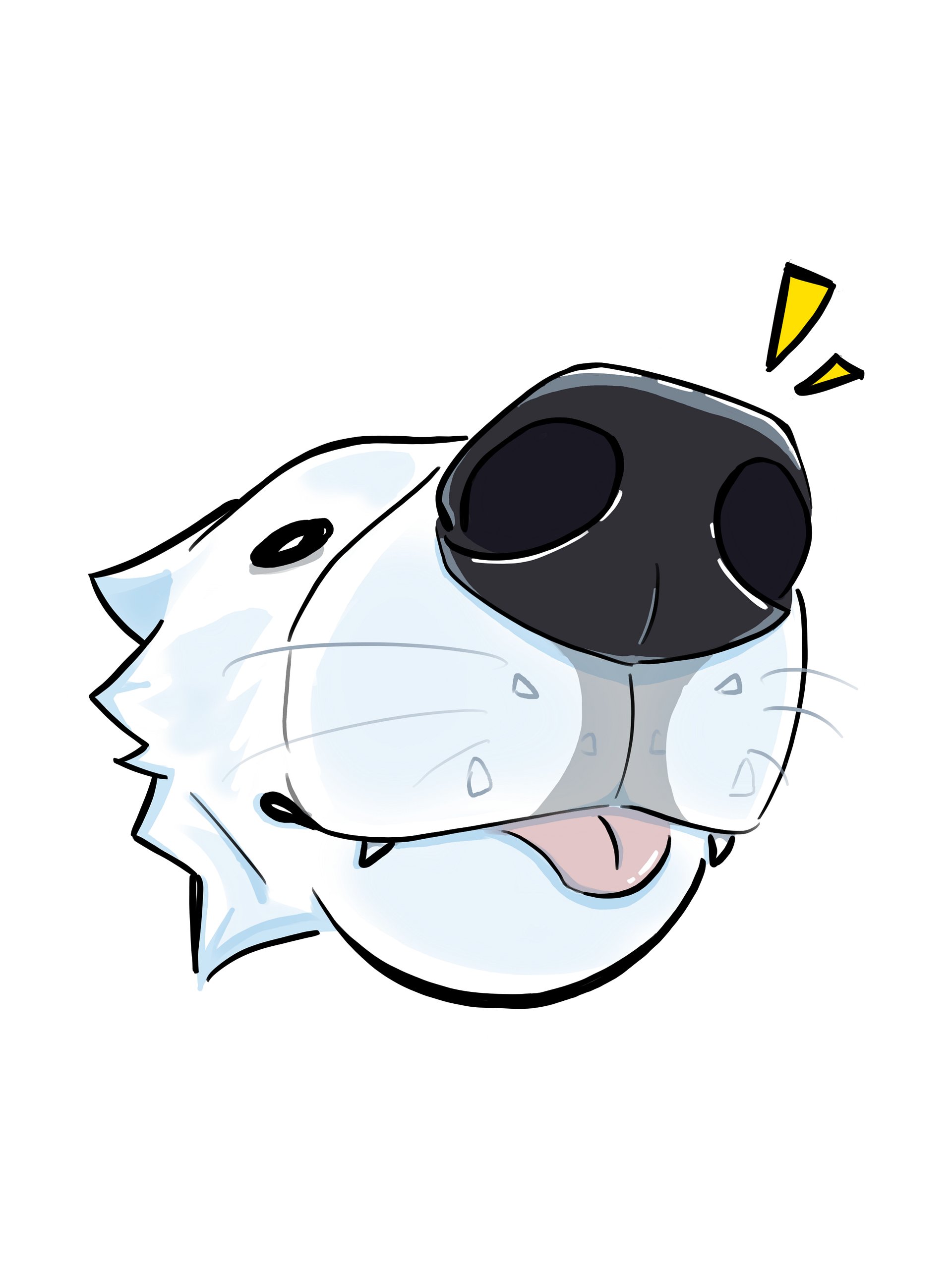 Up Close Wolp Sticker product image (1)