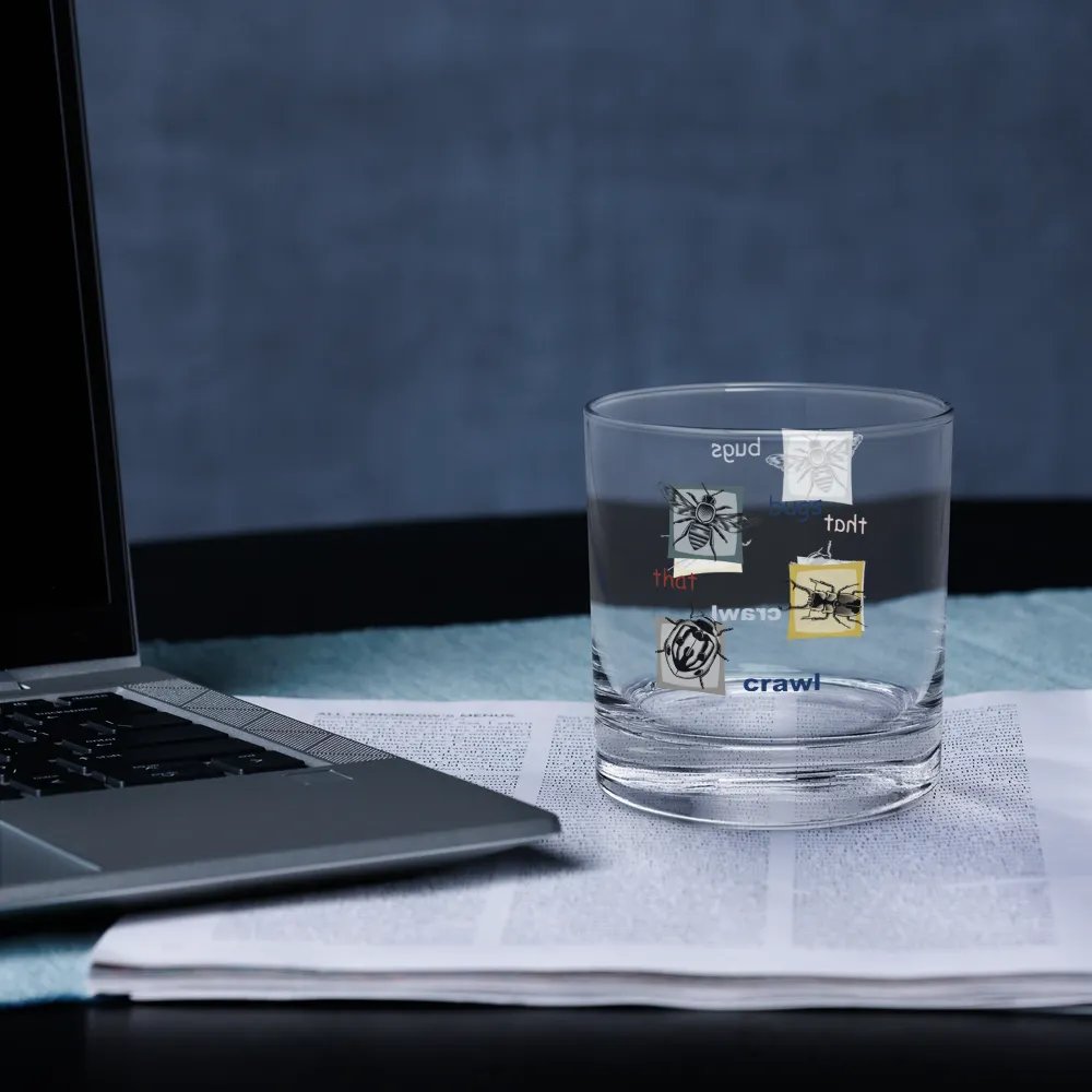 Bugs That Crawl rocks glass product image (11)