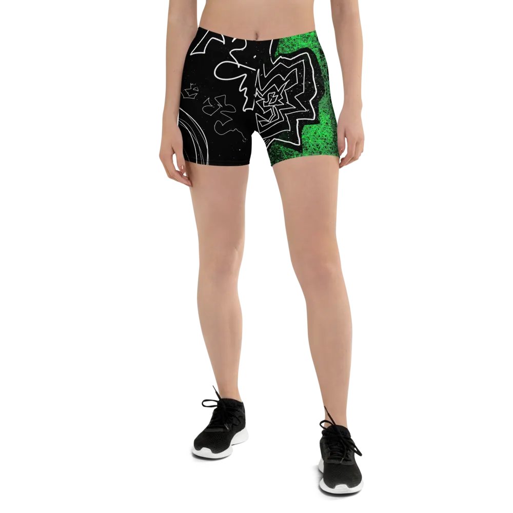 Slimey Scribble Shorts product image (1)