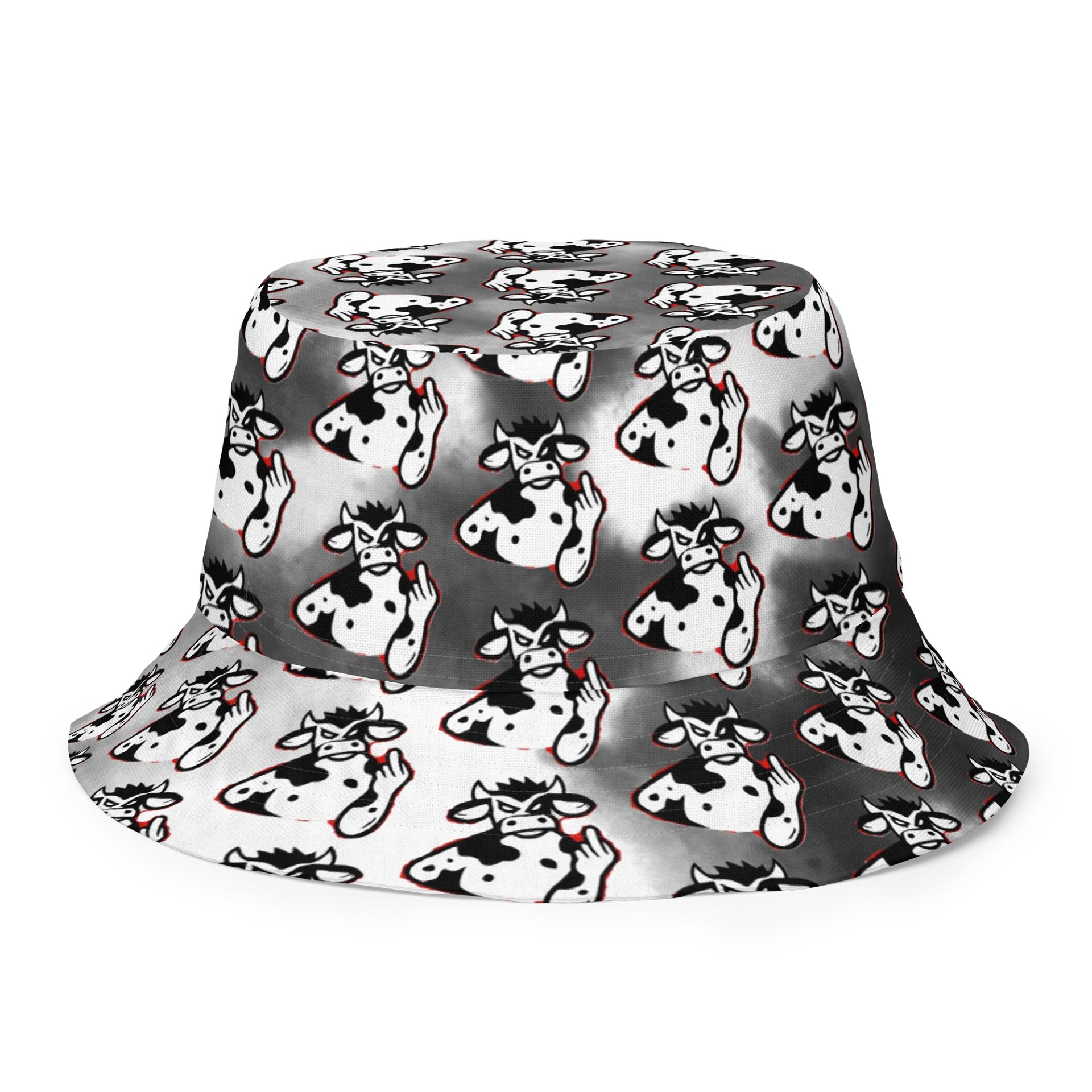 Smoke & Shadows FU Reversible Bucket Hat product image (7)
