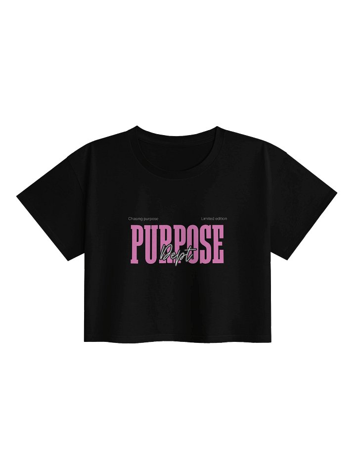 Empowerment Script Women's Crop Top product image (4)