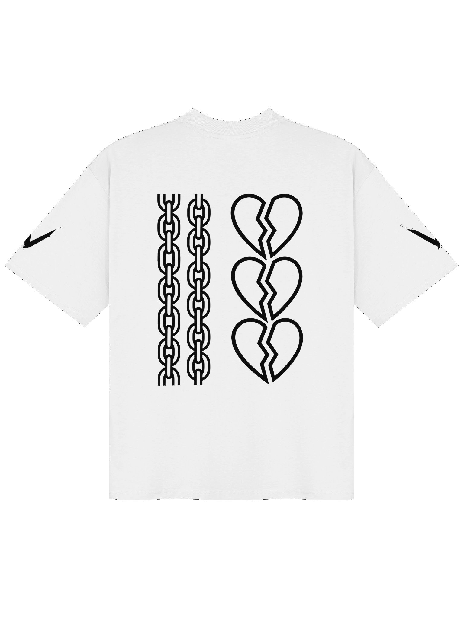 'JAIL BUNNY' - Oversized Tee [WHITE] product image (2)