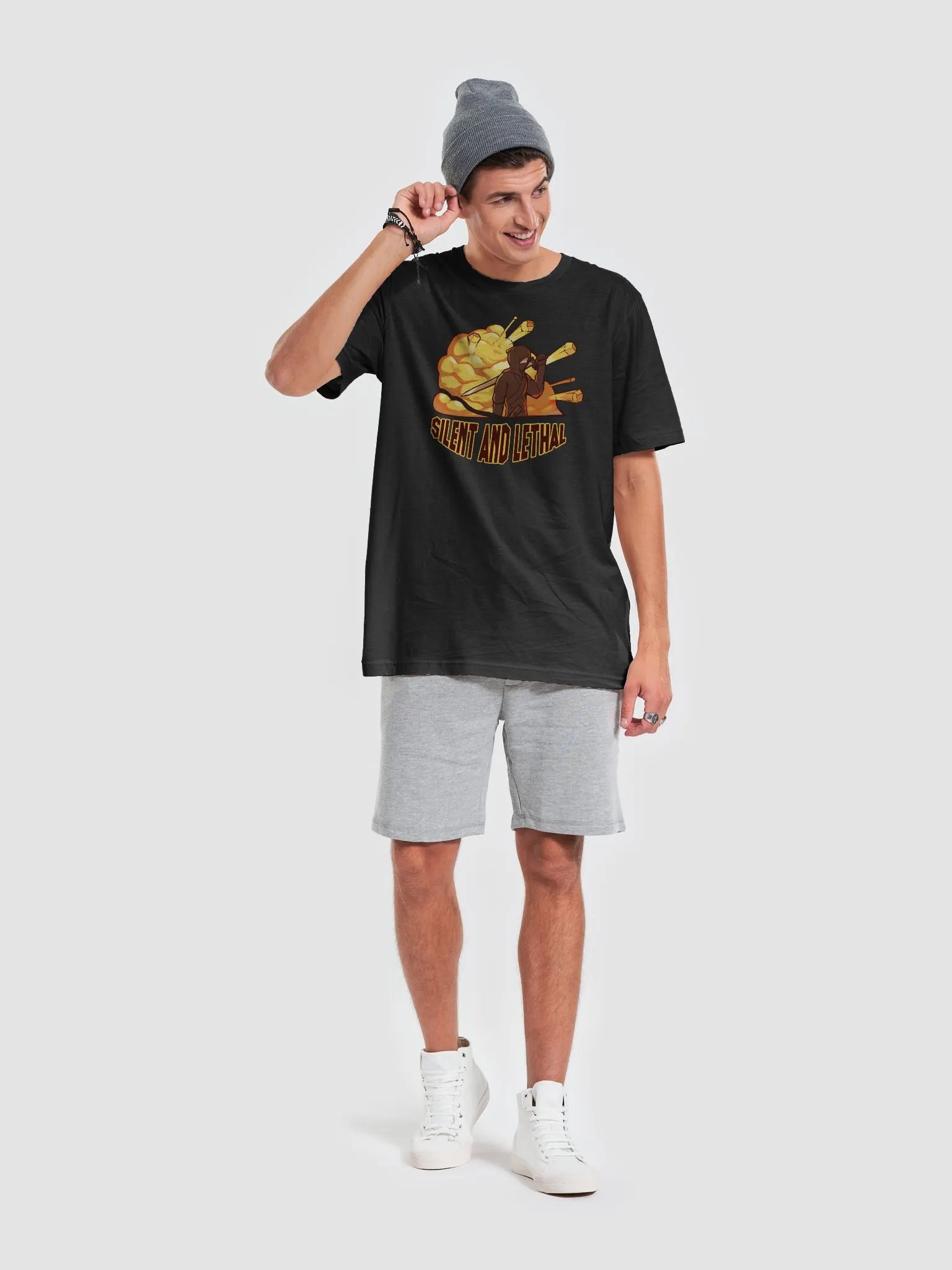 Silent And Lethal Supersoft T-Shirt (Dark) product image (6)
