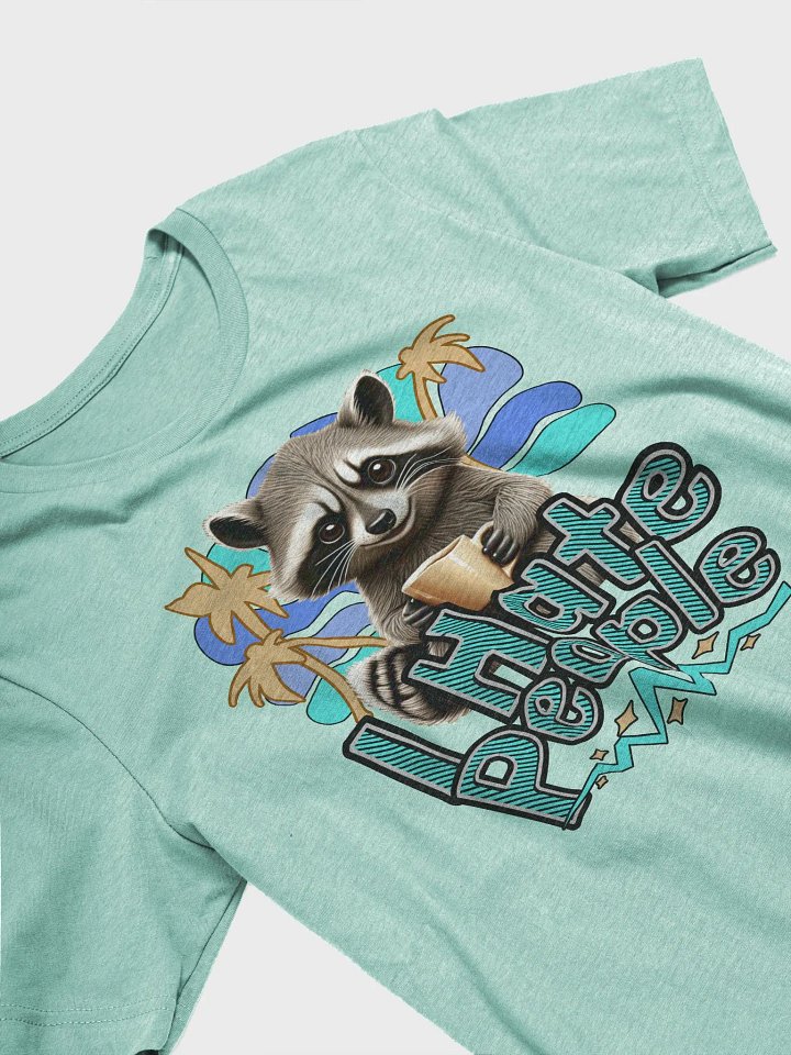 I Hate People Raccoon Coffee Mood T-Shirt product image (2)