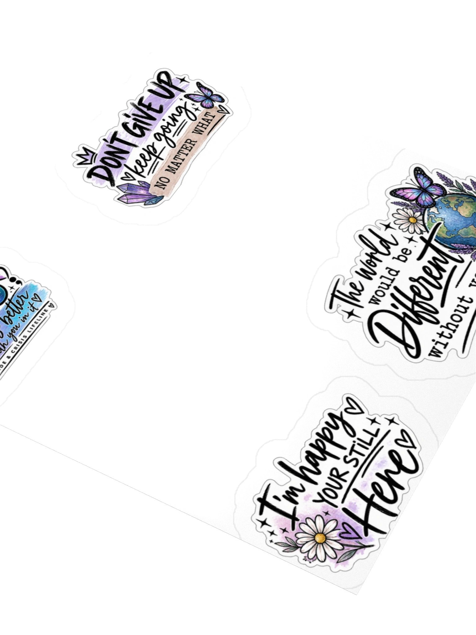 You Matter Mental Health Sticker Collection | Color Edition product image (3)