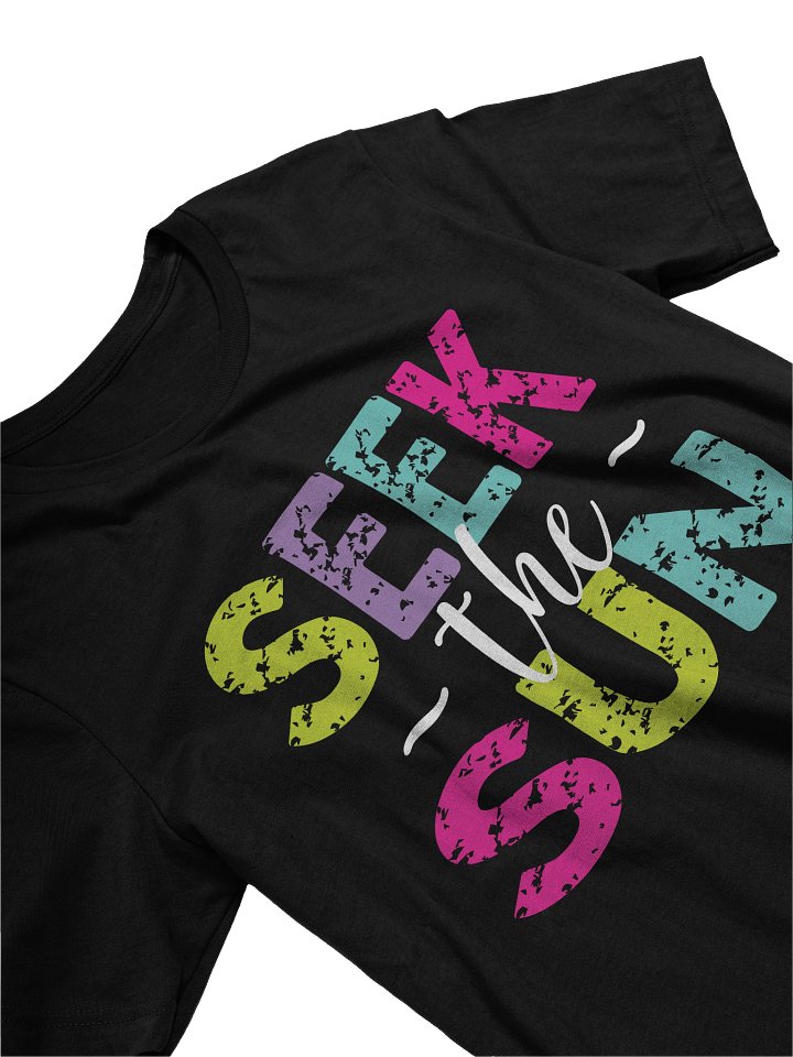 Vibrant Distressed Sun T-Shirt product image (2)