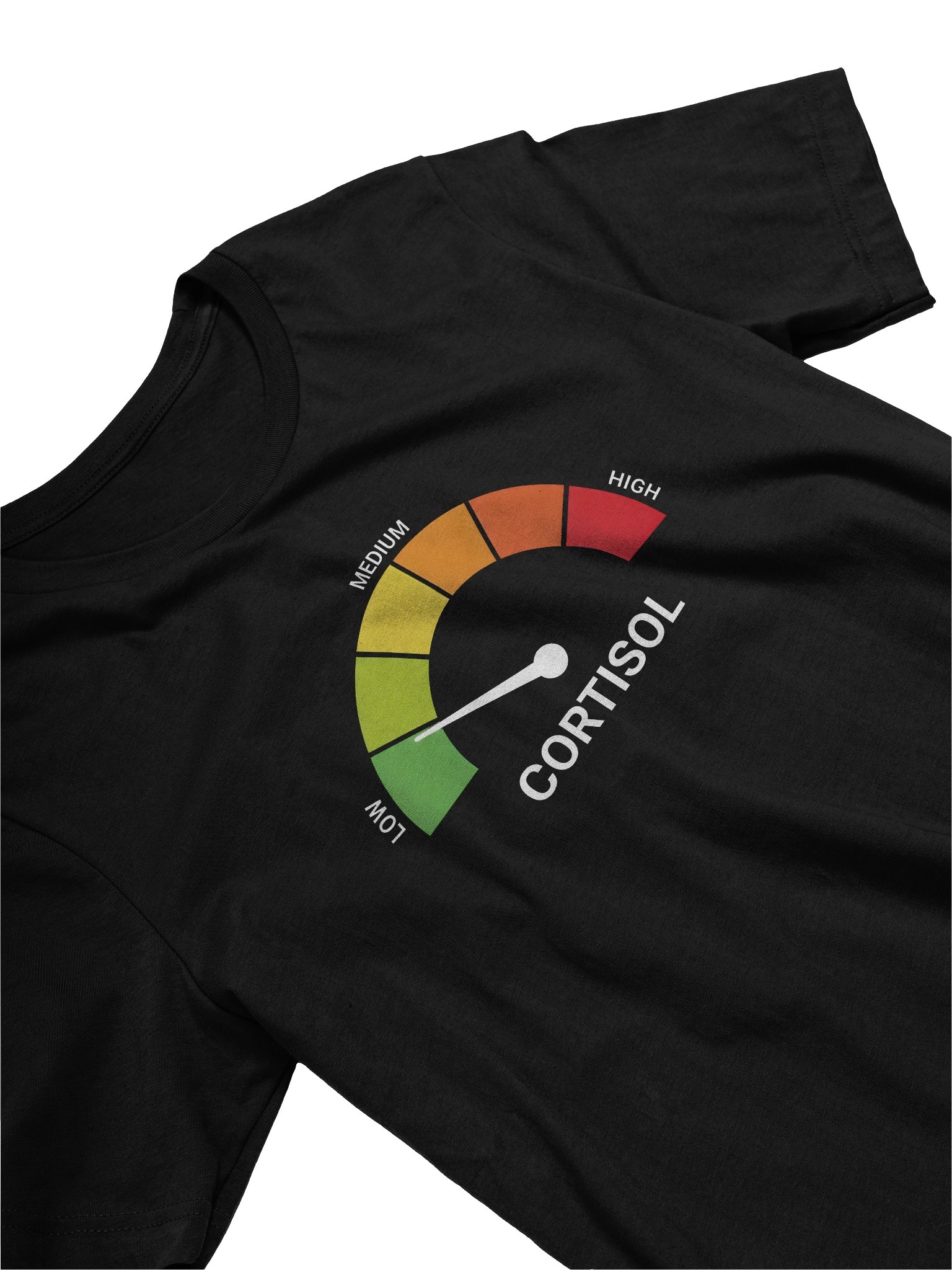 Low Cortisol Premium Soft T-Shirt Black product image (3)
