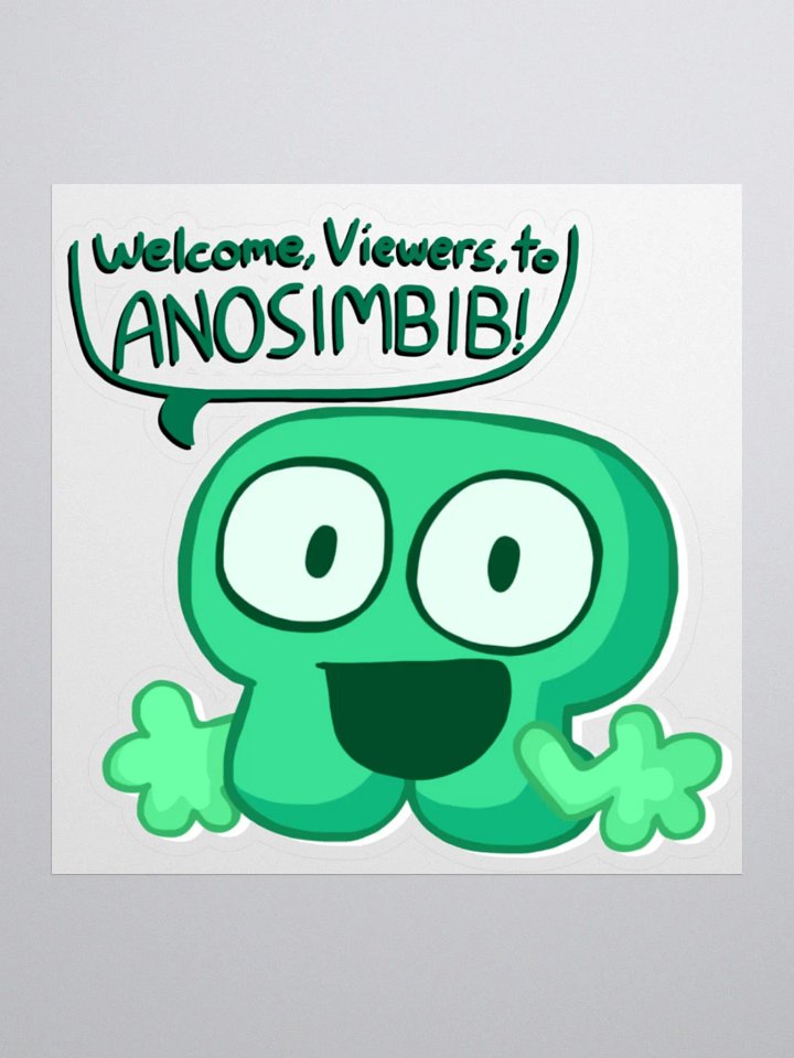 Pi's Famous Line Sticker product image (1)