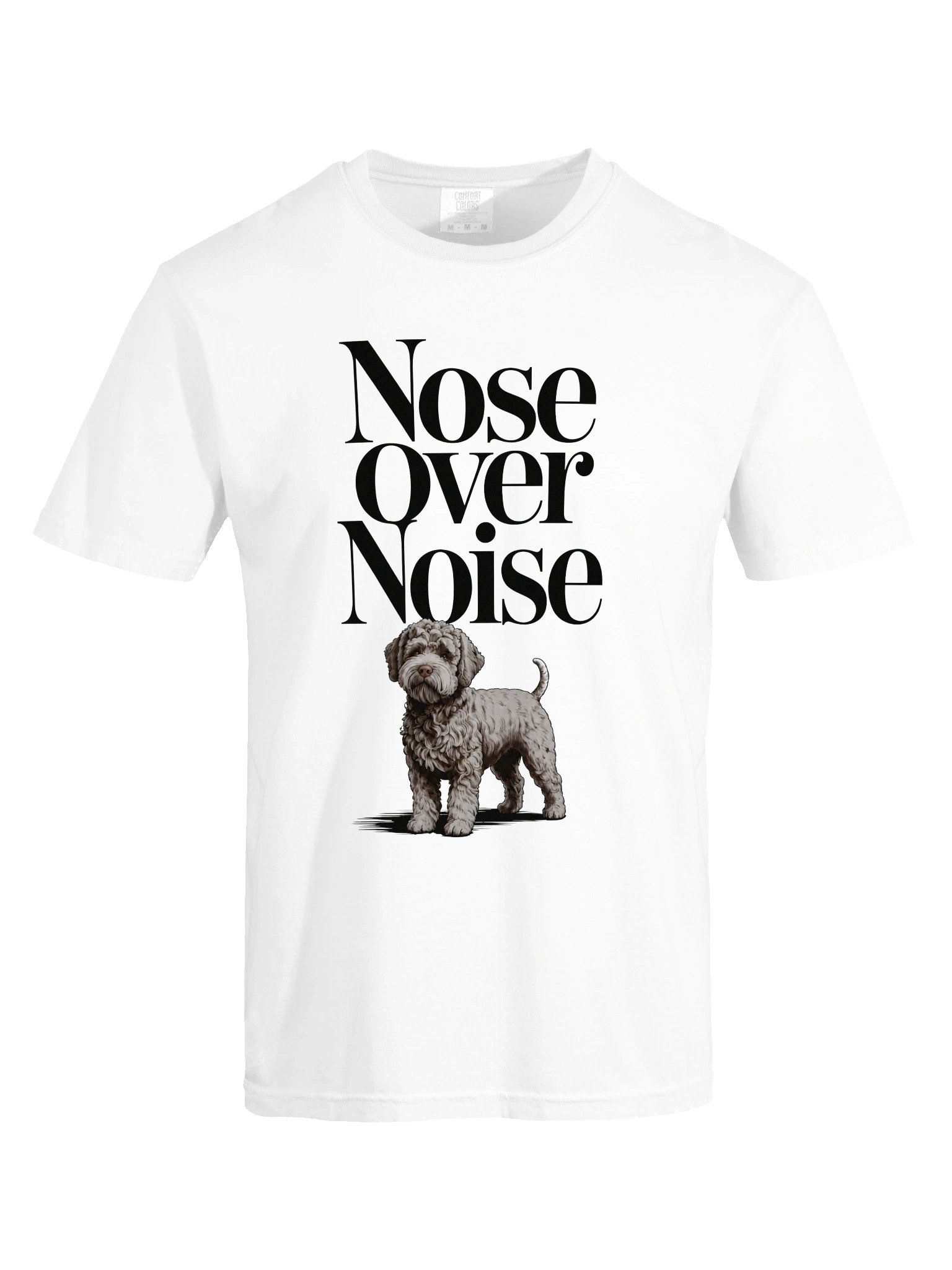 Lagotto “Nose Over Noise” Premium Tee product image (58)