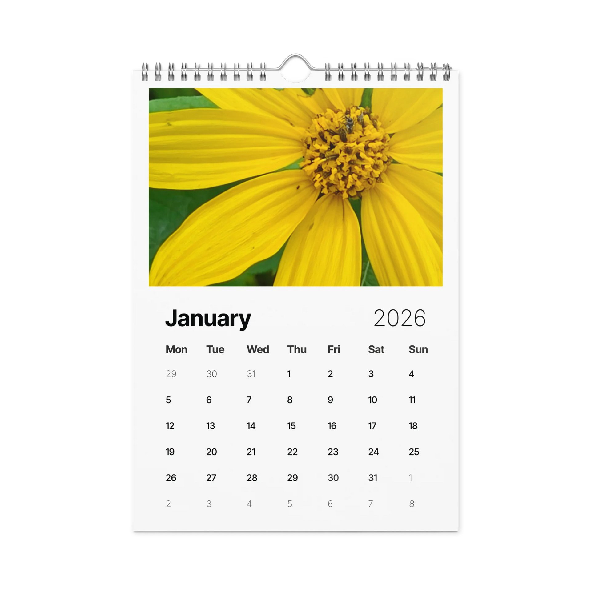 Flower Serenity 2026 Calendar product image (5)