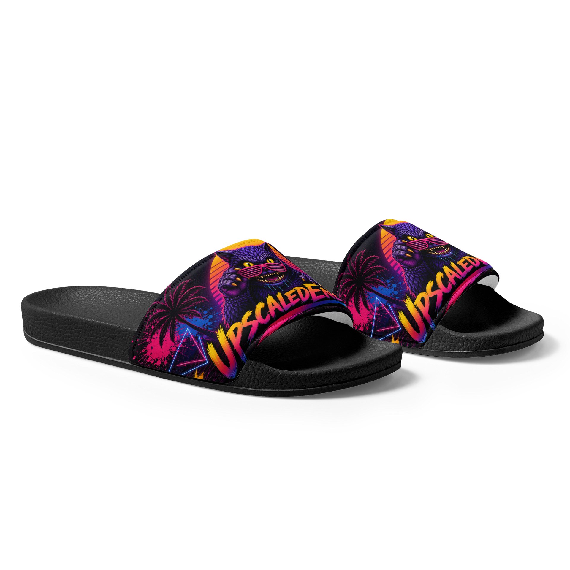 UpscaledEnemy - 80s Baby! Beach Slides product image (1)