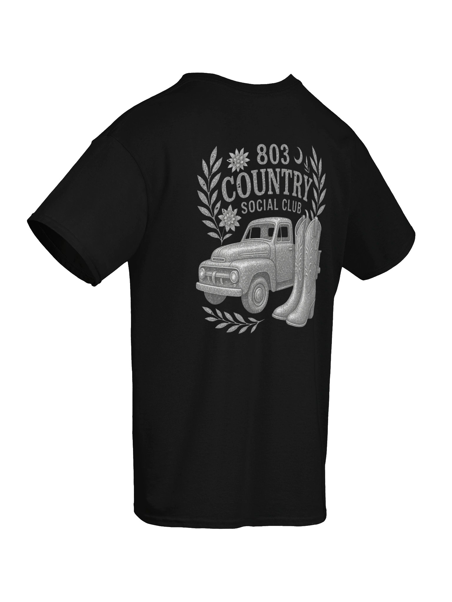803 Country Social Club Graphic Tee Silvery Details product image (8)