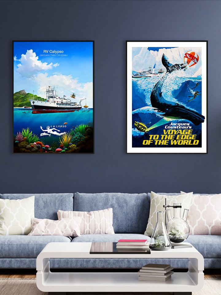 Voyage to the Edge of the World, 1976 — Jacques Cousteau movie poster product image (2)