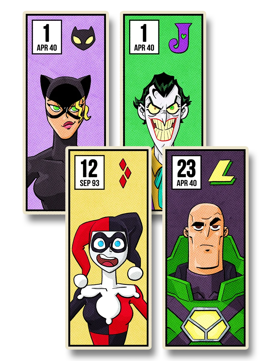DC Villains Sticker Pack product image (1)
