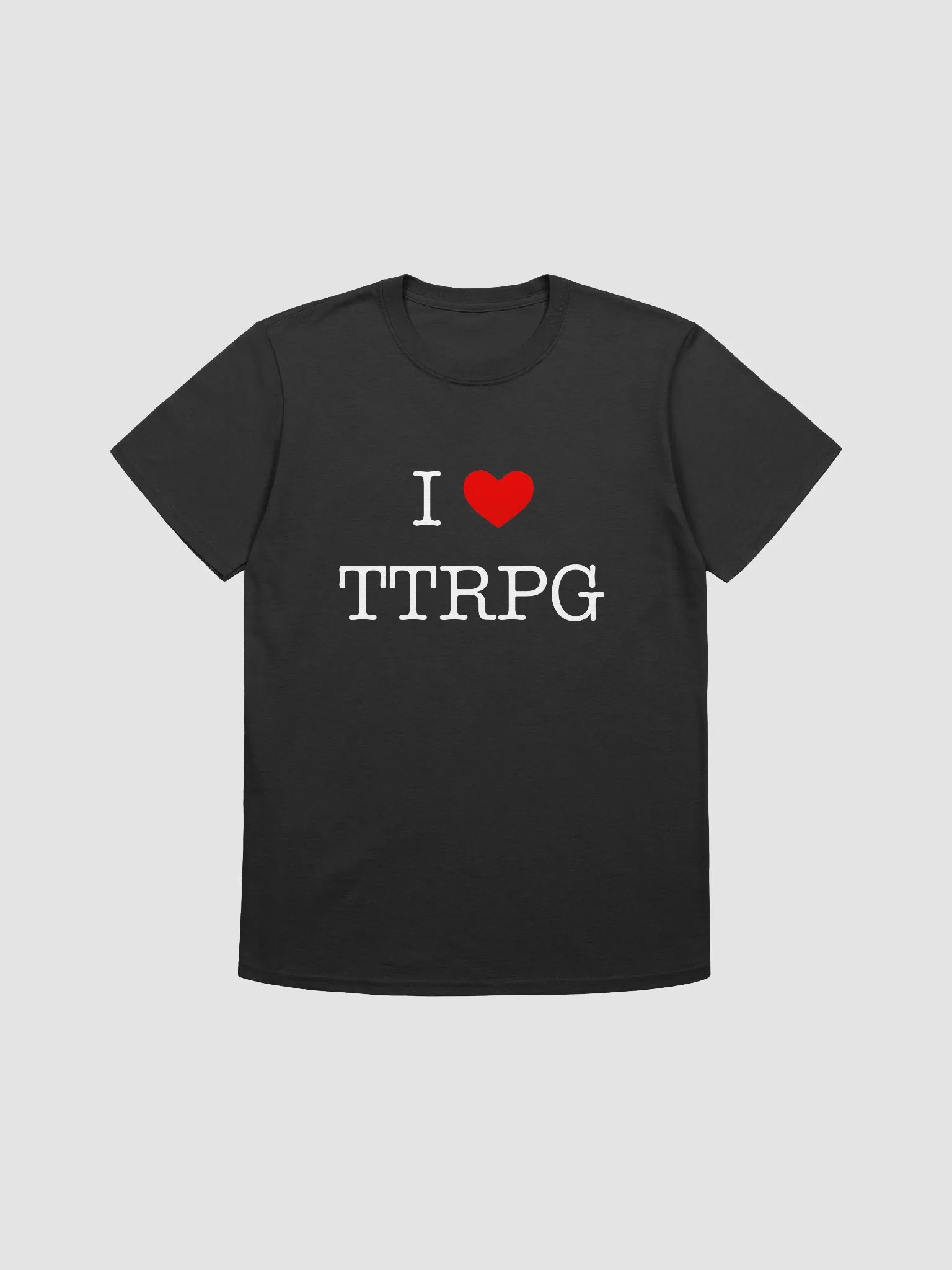 I ❤️ TTRPG T-Shirt product image (2)