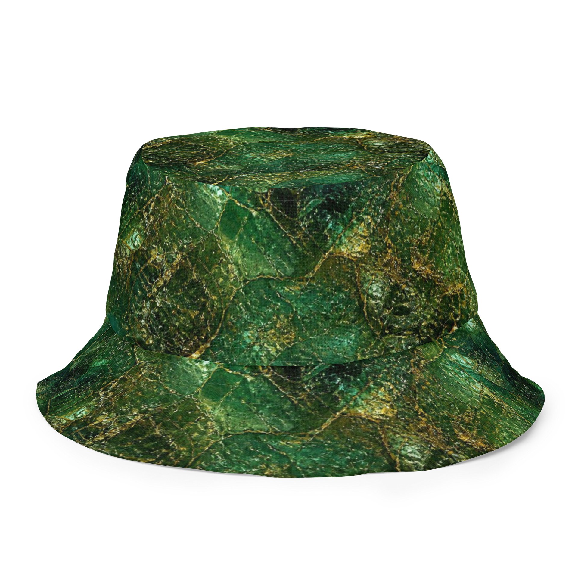 "A522" Emerald Gold Vein Bucket Hat product image (2)