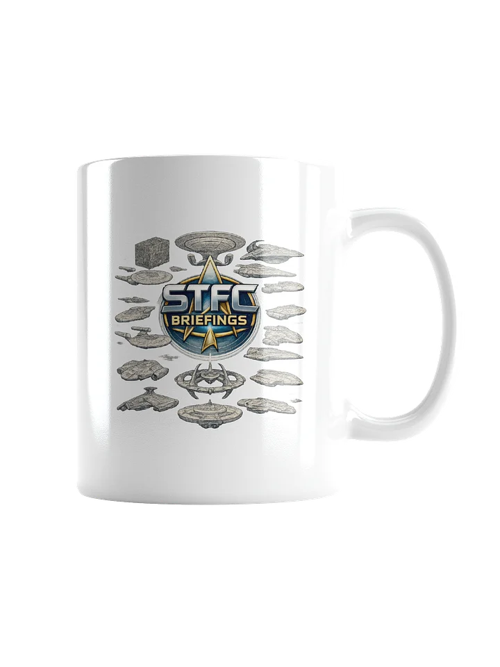STFC Briefings All The Ships Collection White Mug product image (2)