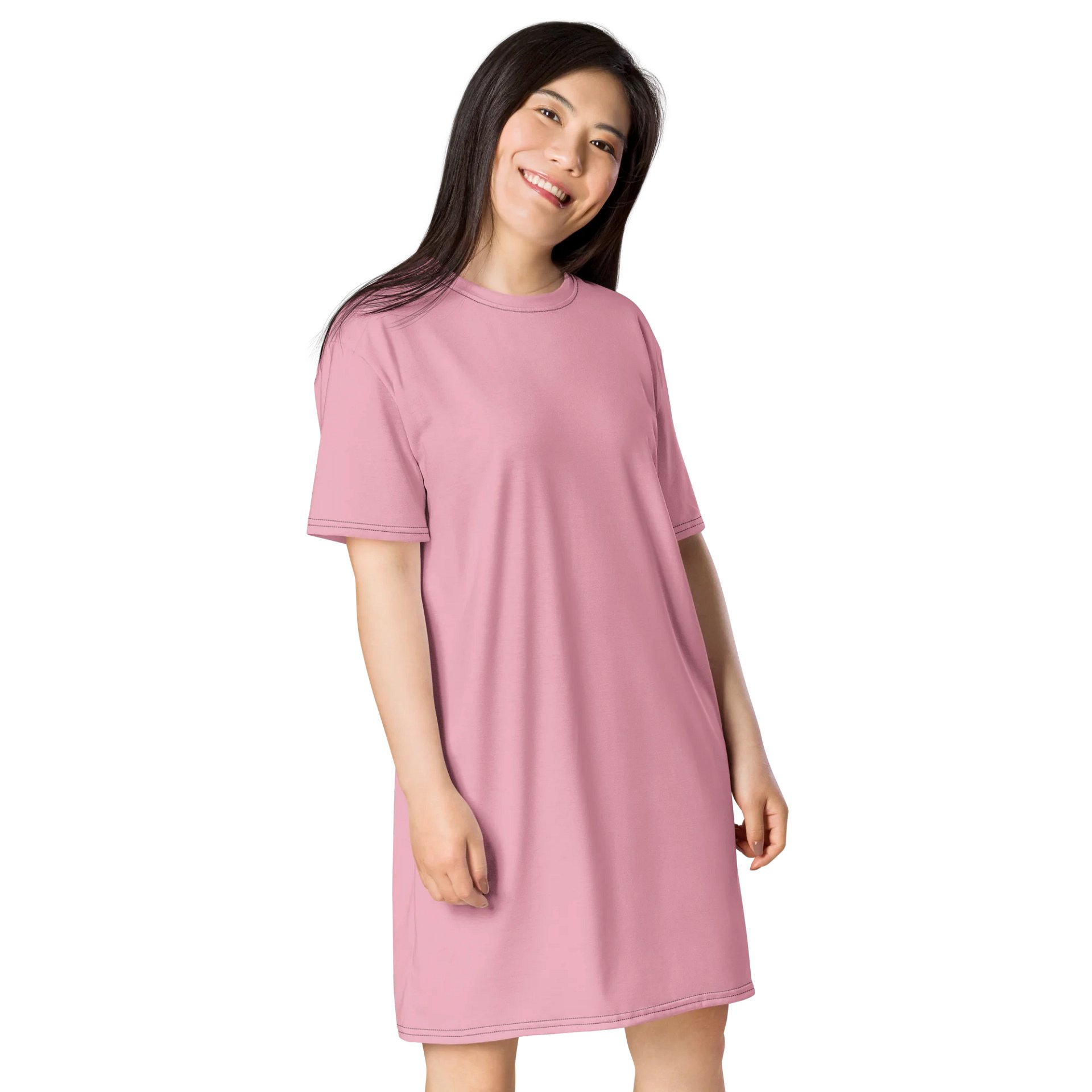 Oversized T-Shirt Dress - Romantic Cupid, Sizes 2XS-6XL product image (4)
