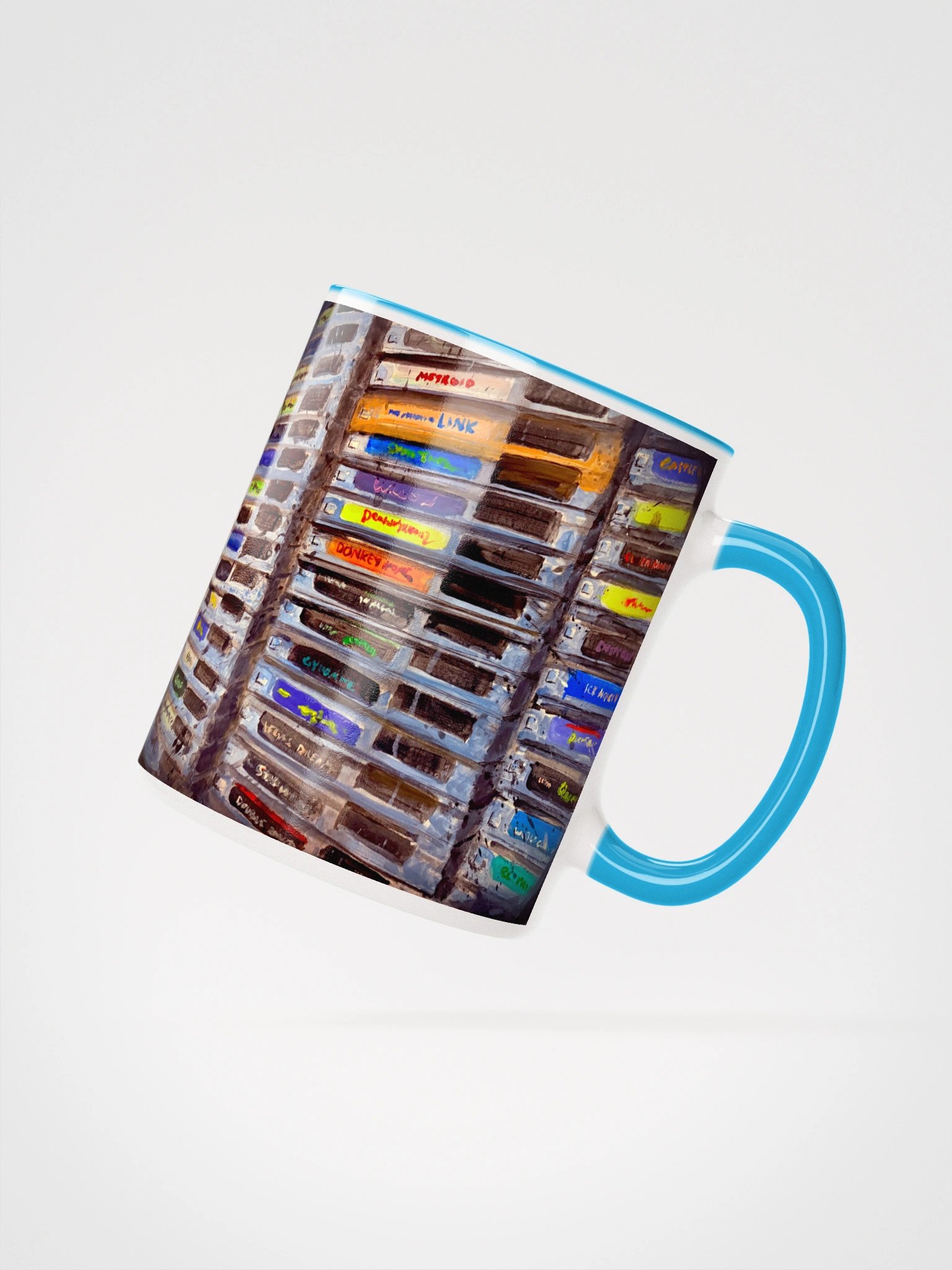 Stacked Retro Cartridges Mug product image (22)