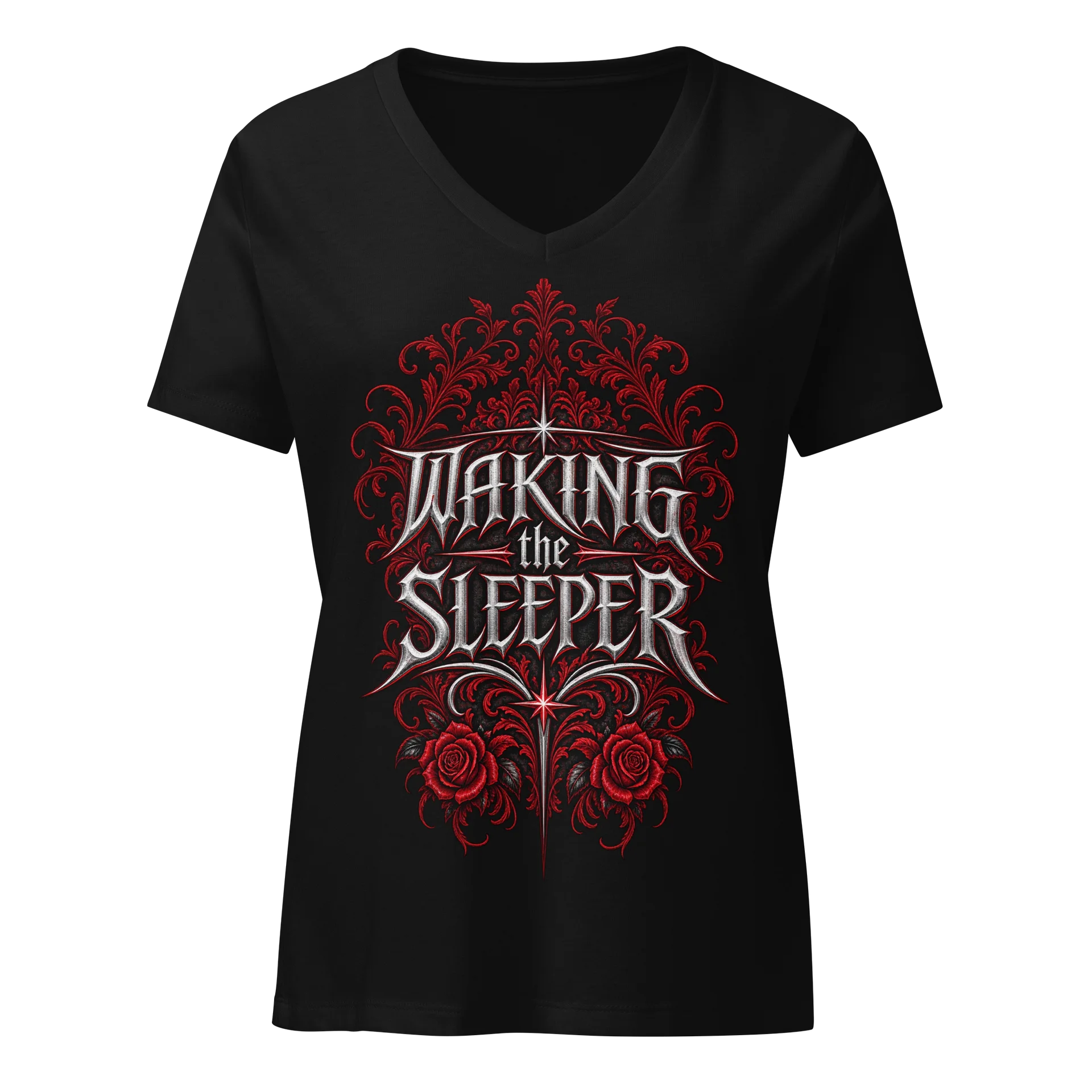 Waking the Sleeper — Rose & Damask Tee product image (1)