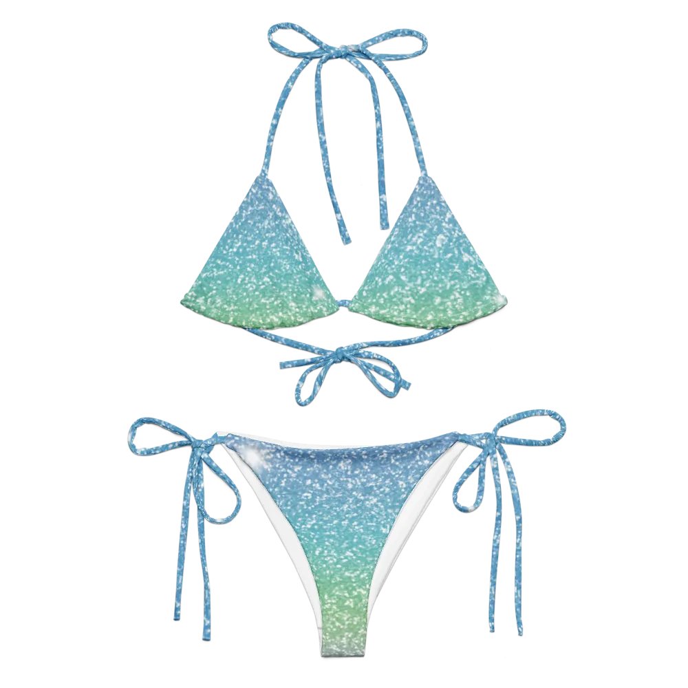 Glitter Unicorn Texture Design String Bikini (7) product image (3)