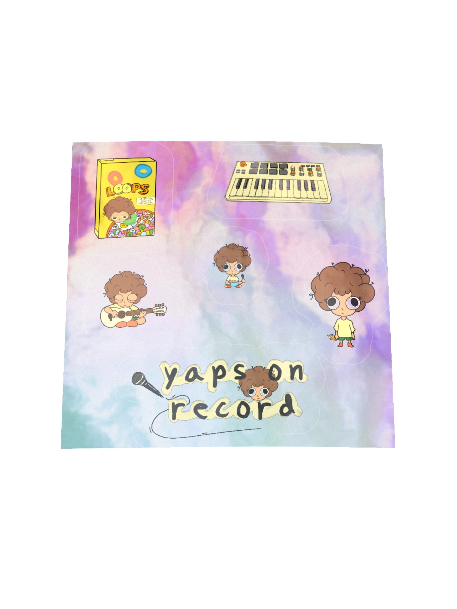 Yaps On Record Stickers