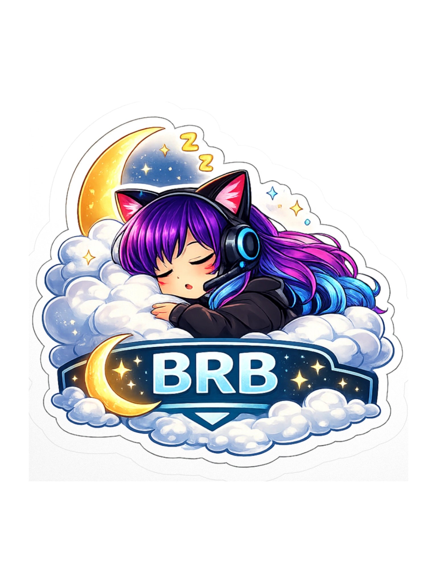 • AKC // Callie Sticker BRB | Callie Emote Badge Series product image (1)