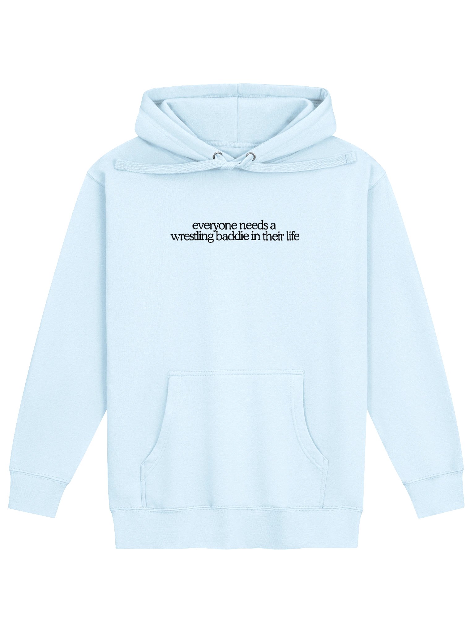 Everyone Needs A Wrestling Baddie In Their Life Embroidered Hoodie product image (13)