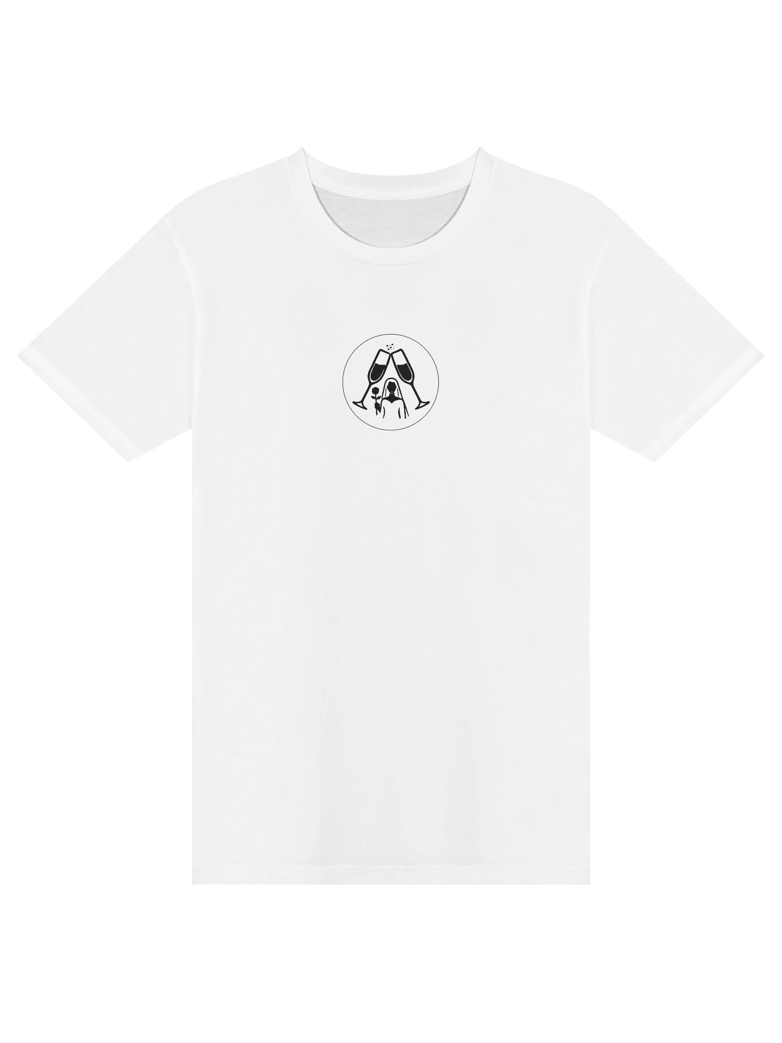 The Bride’s Salute — Essential Tee (White) product image (1)