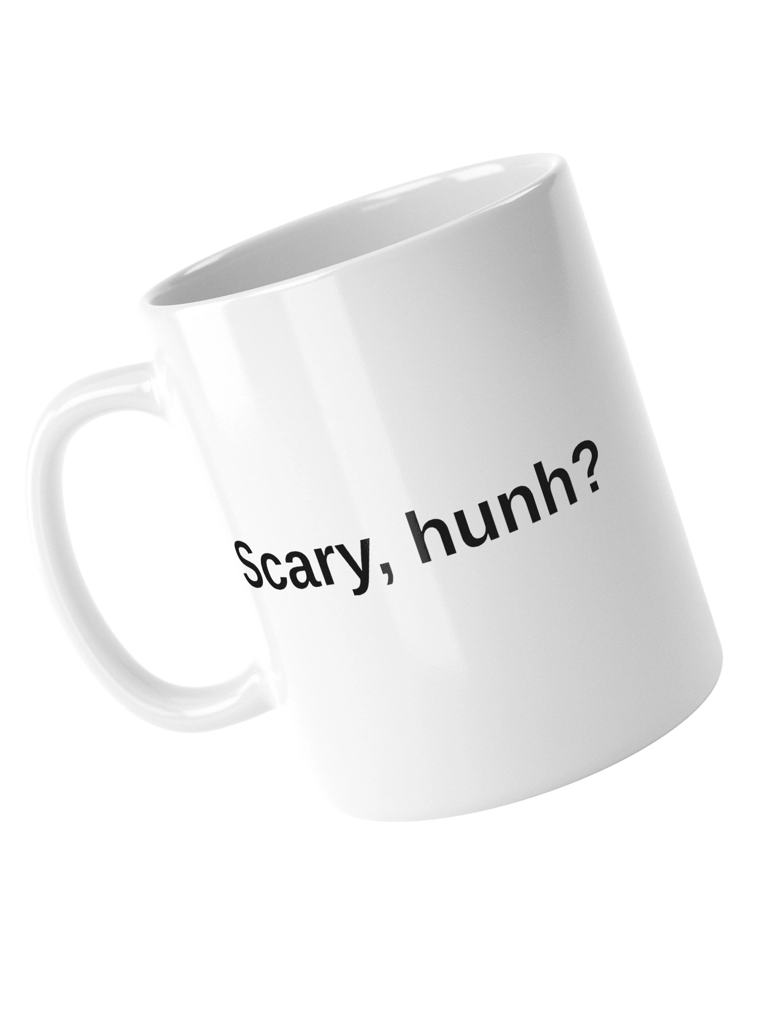 Scary Glossy White Cup product image (2)