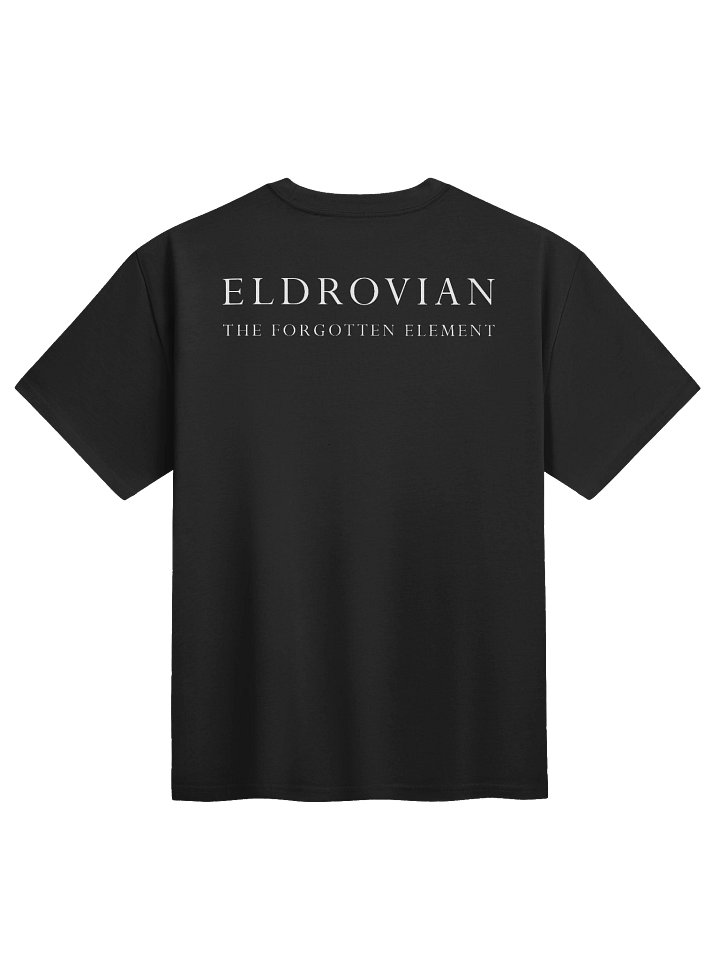 Eldrovian — The Forgotten Element AS Colour Heavy T-shirt (Black) product image (2)