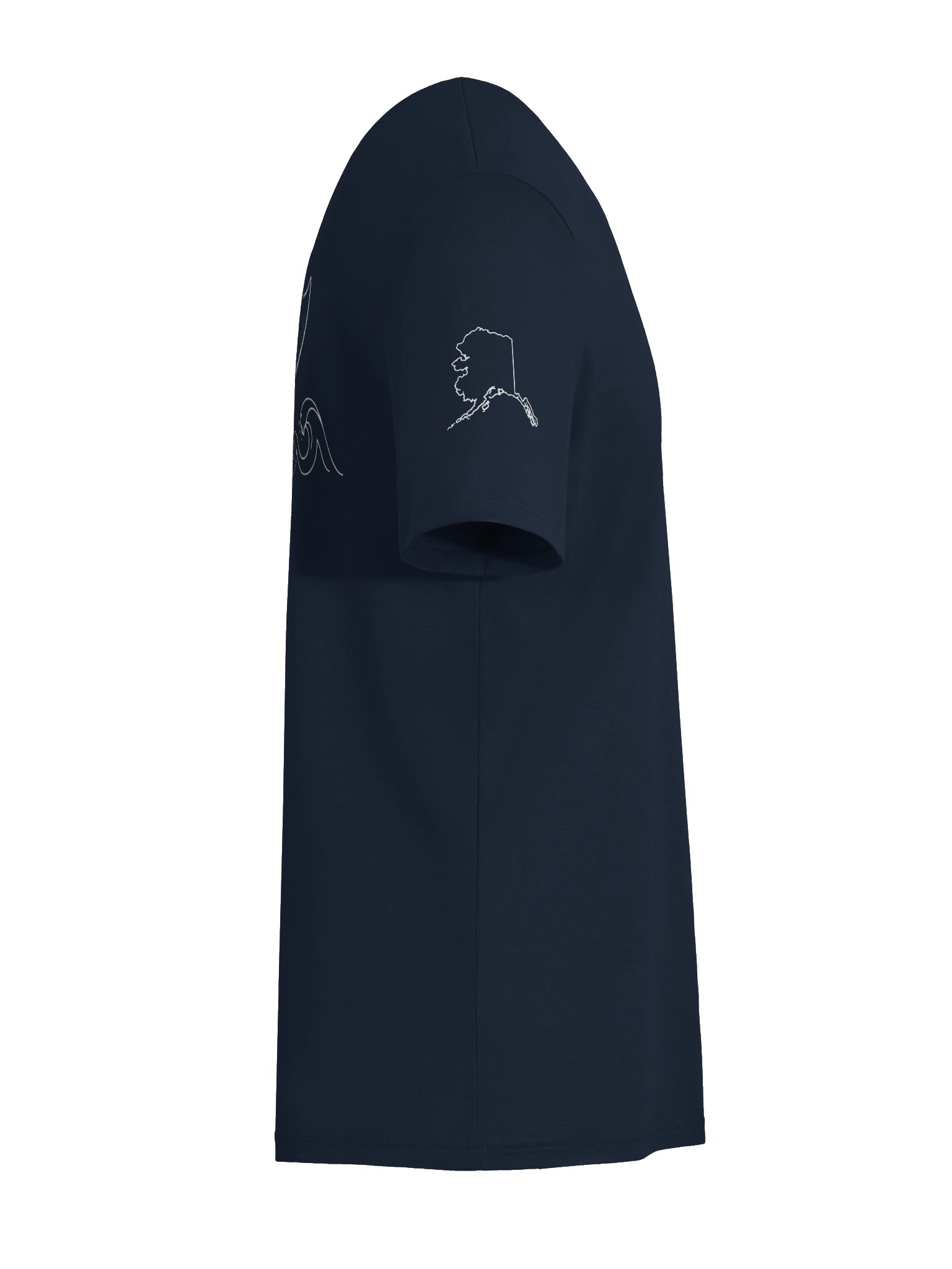DELUXE "WHALE TAIL" ORGANIC COTTON TEE product image (38)