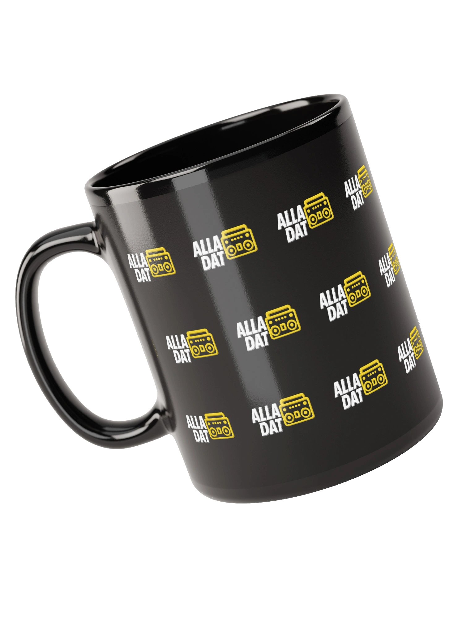 BCR: ALLA DAT BLACK MUG product image (3)