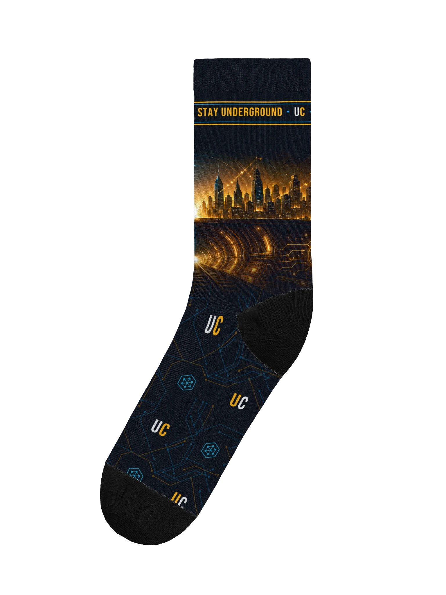 Stay Underground Crew Socks product image (1)