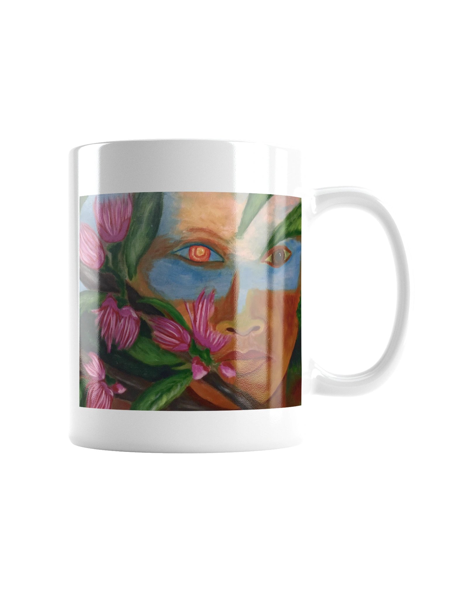 Sunrise White Glossy Mug product image (2)
