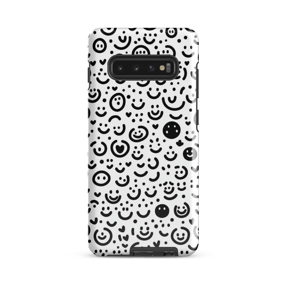 Whimsical Smiley Faces Tough Case product image (47)