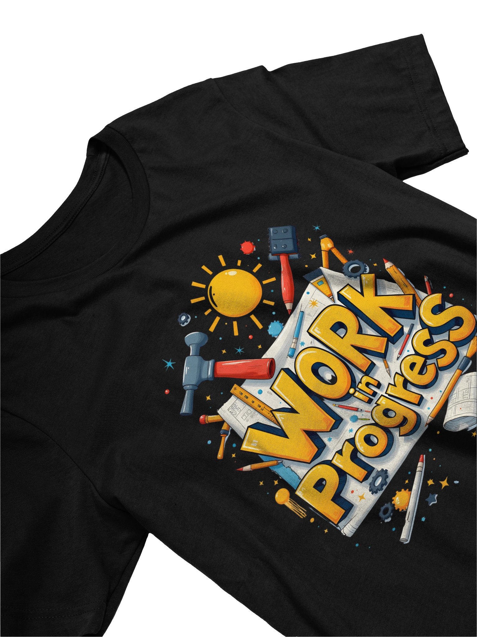 Work In Progress Humor T-Shirt product image (2)