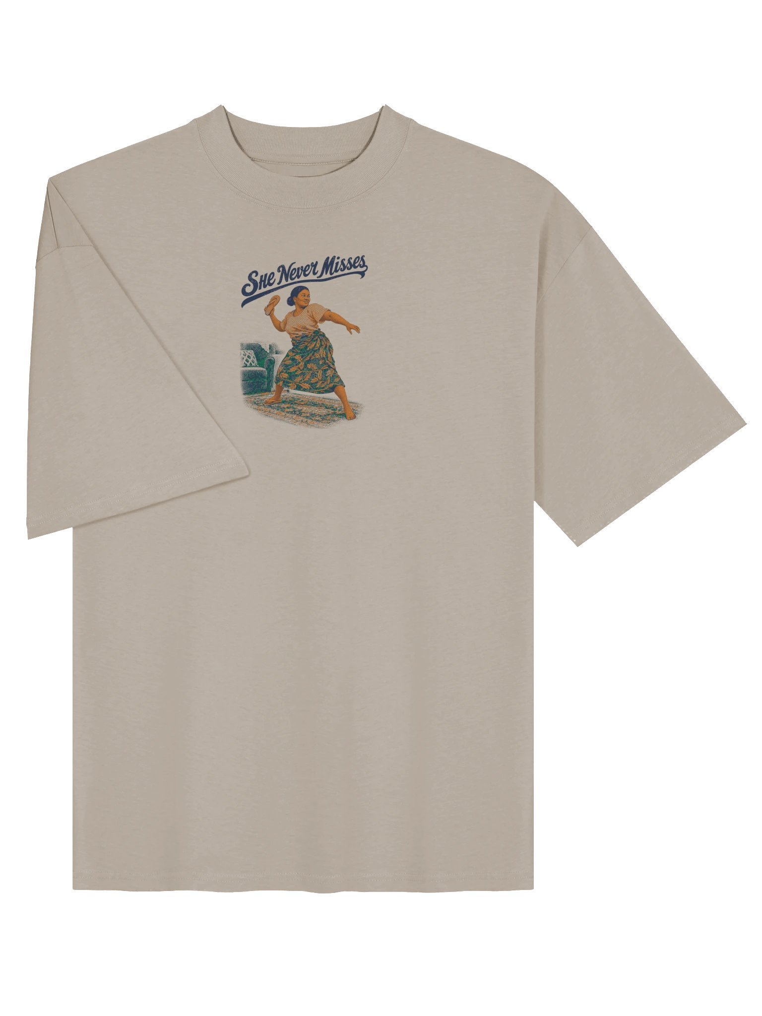 She Never Misses (Oversized tee) product image (5)