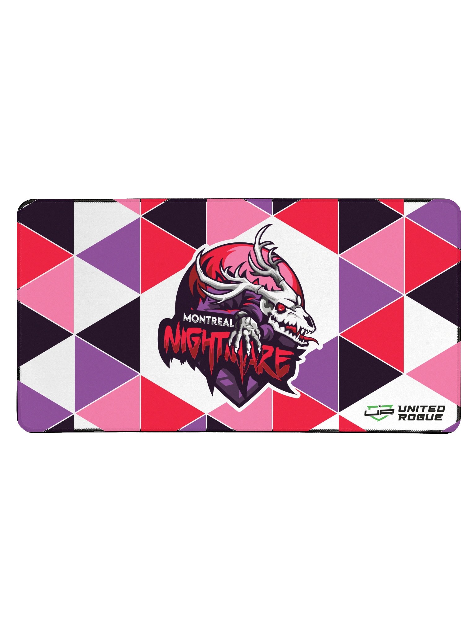 Montreal Nightmare Geometric Desk Mat product image (1)