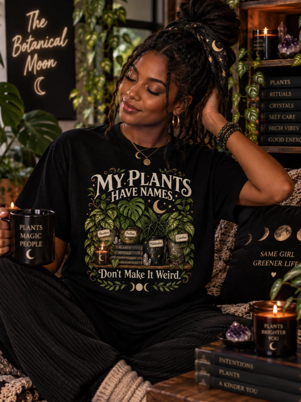 My Plants Have Names Heavyweight Tee product image (1)